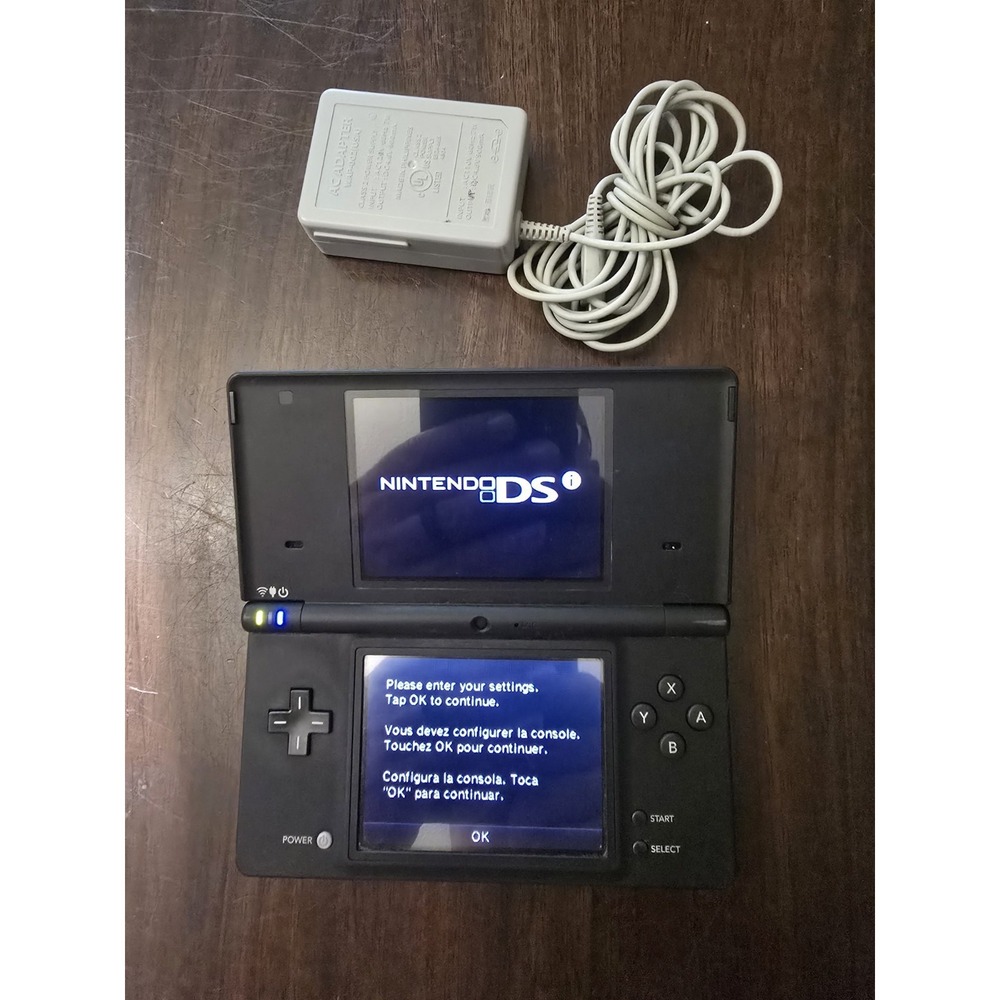 Nintendo DSi Console Black *Tested & Working*